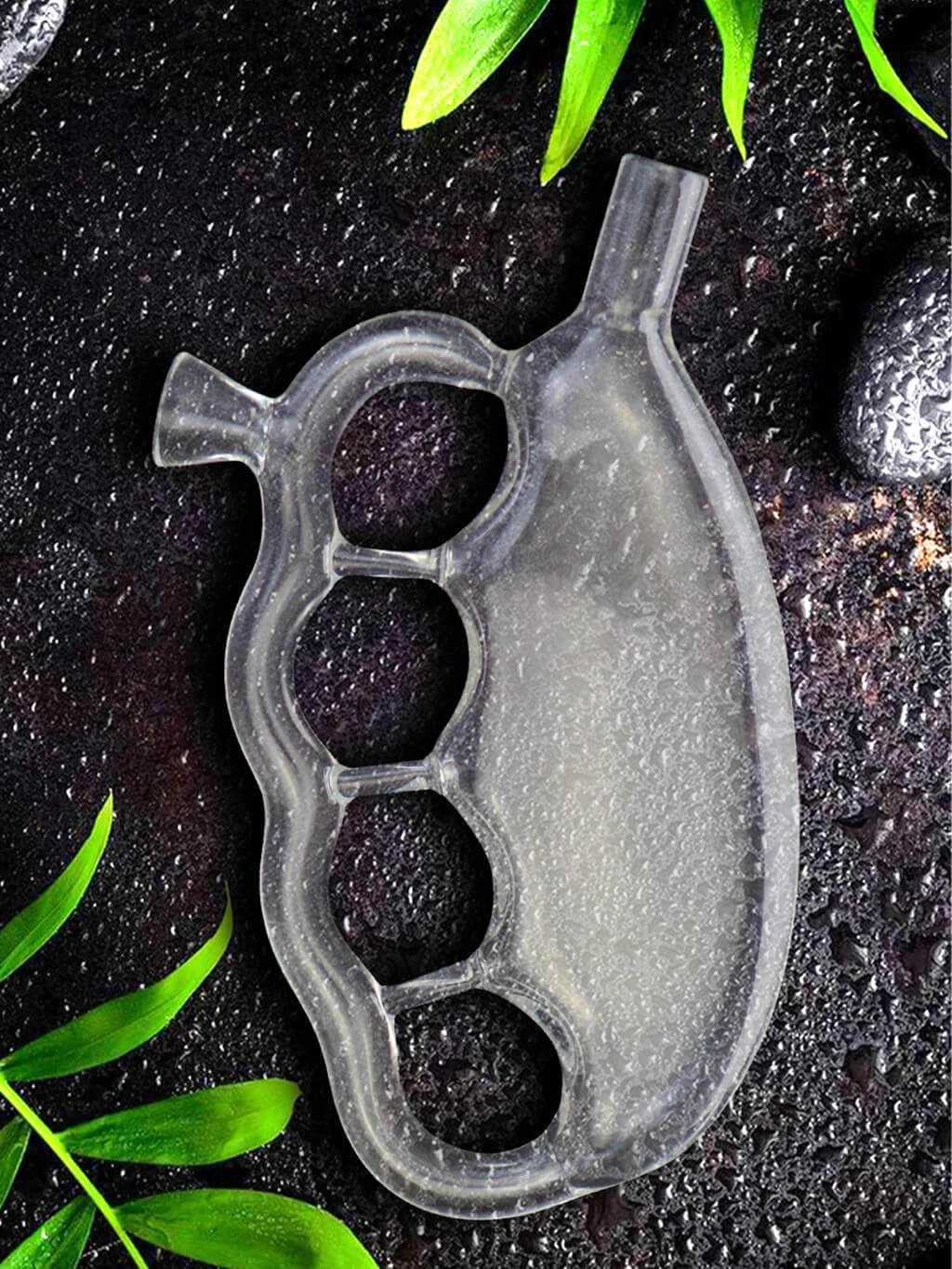 Glass Knuckle Bubbler - Croia Glass