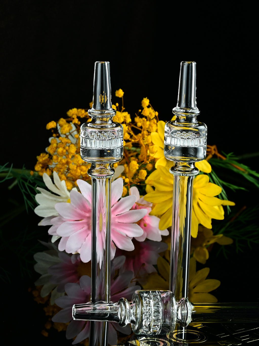 Honeycomb Perc Dab Straw - Croia Glass