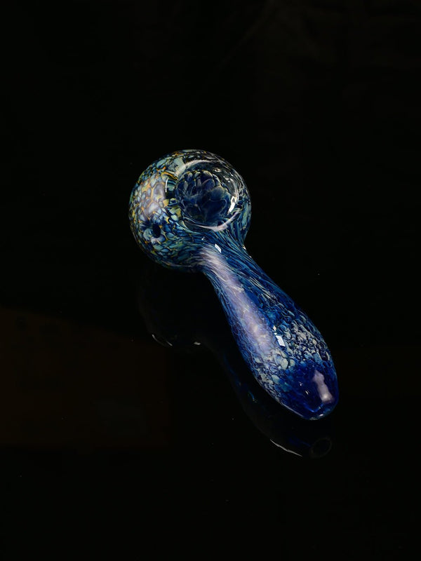 Gold Fumed Glass Smoking Spoon - Croia Glass