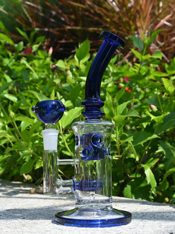 Purple Faberage Egg Glass Dab Rig - Croia Glass